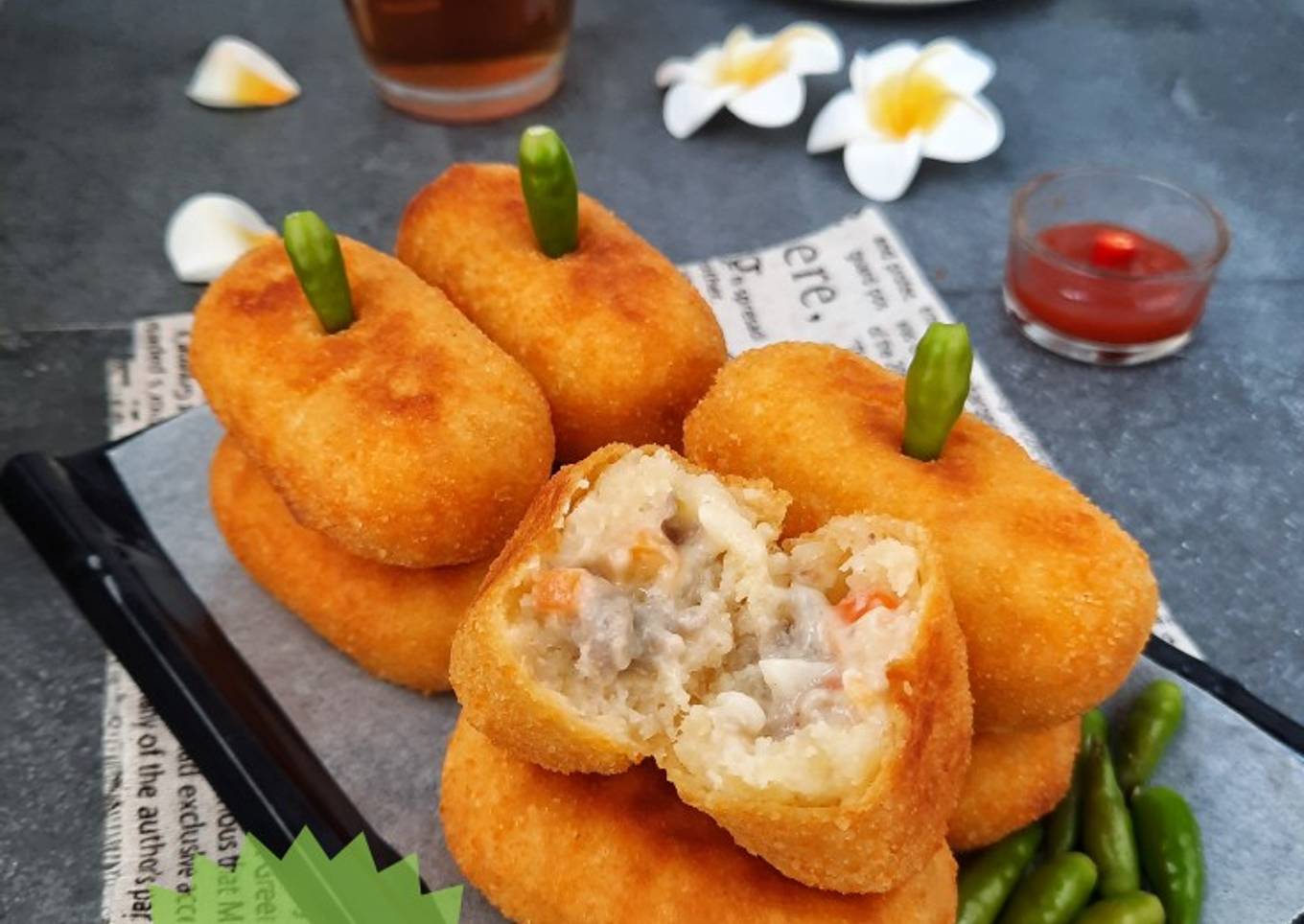 Kroket kentang isi daging