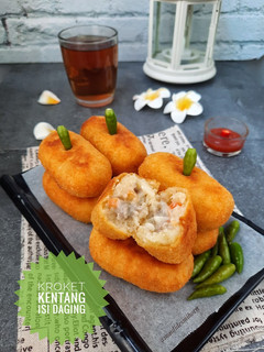 Foto resep Kroket kentang isi daging