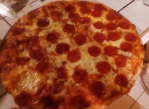 Una foto de Pizza de peperoni