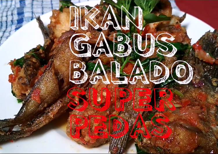 Ikan gabus balado