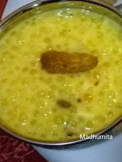 A picture of Sabudana Halwa.
