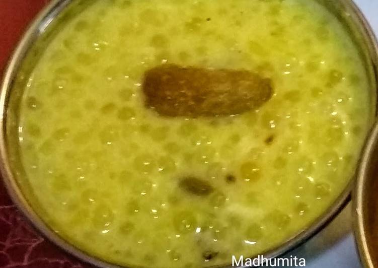 Simple Way to Prepare Homemade Sabudana Halwa