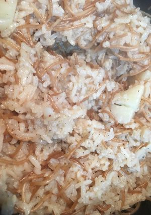 صورة لوصفة الرز🍚