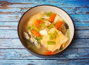 Foto resep Sop Tetelan Salmon