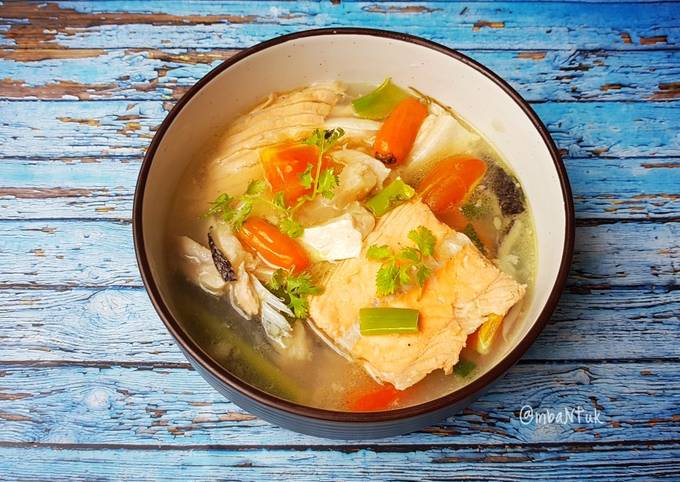 Sop Tetelan Salmon