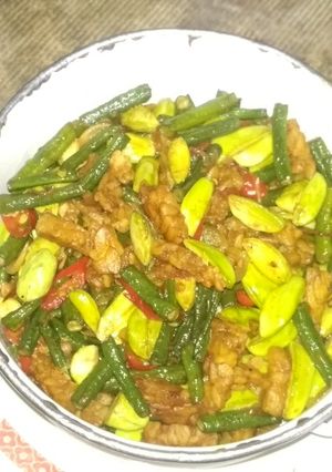 Foto resep Tumis KTP (Kacang Panjang, Tempe & Pete)