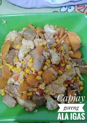 Foto resep Capjay goreng pentol ala igas