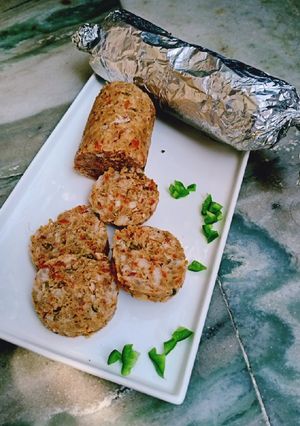A picture of Chinese chicken Salami.