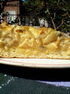 Una foto de Tarta de Cebolla y Queso azul versión ANDREA MUÑOZ
