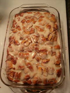 A picture of Cinnamon Roll French Toast Bake.