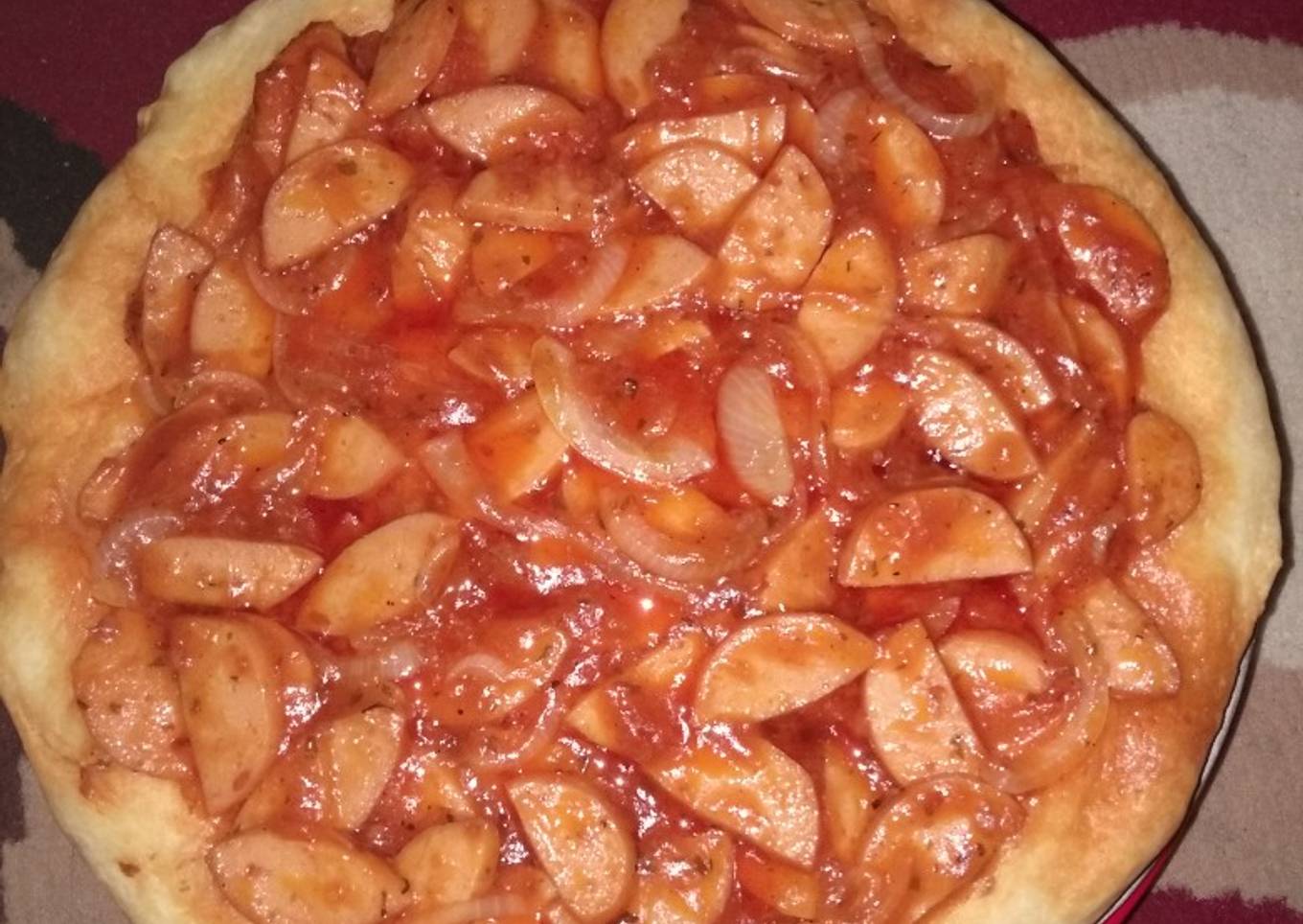 Pizza homemade by febri