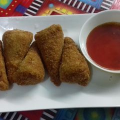 A picture of "Creamy Chicken Stuffed Cone".