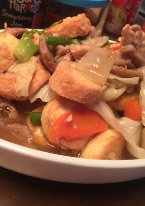 Foto resep Capcay tofu