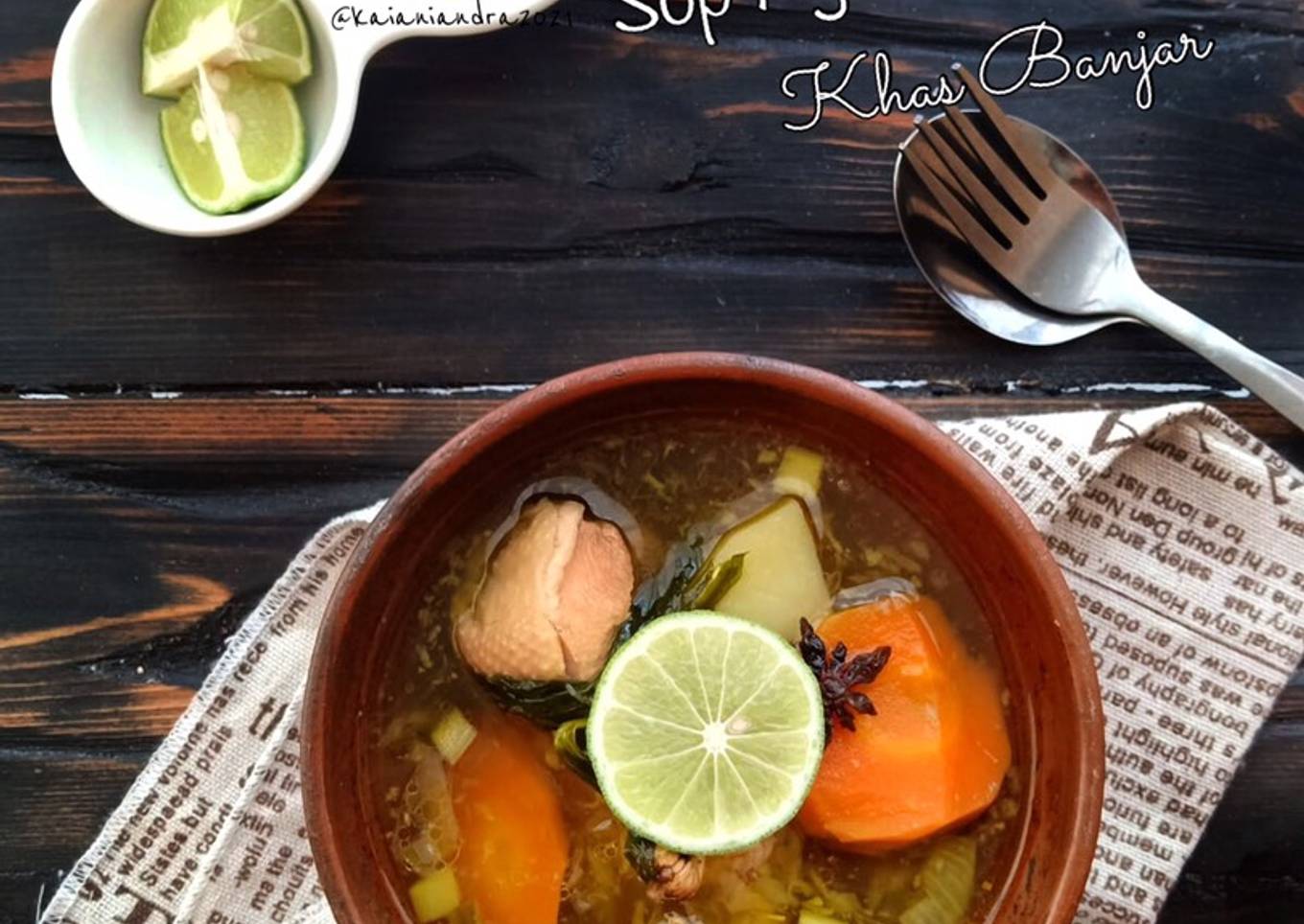 Sop Ayam Kampung khas Banjar