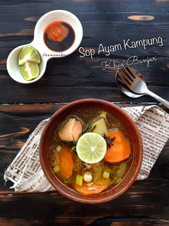Foto resep Sop Ayam Kampung khas Banjar