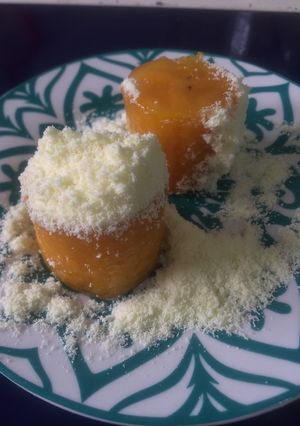 Una foto de Maduros con leche en polvo