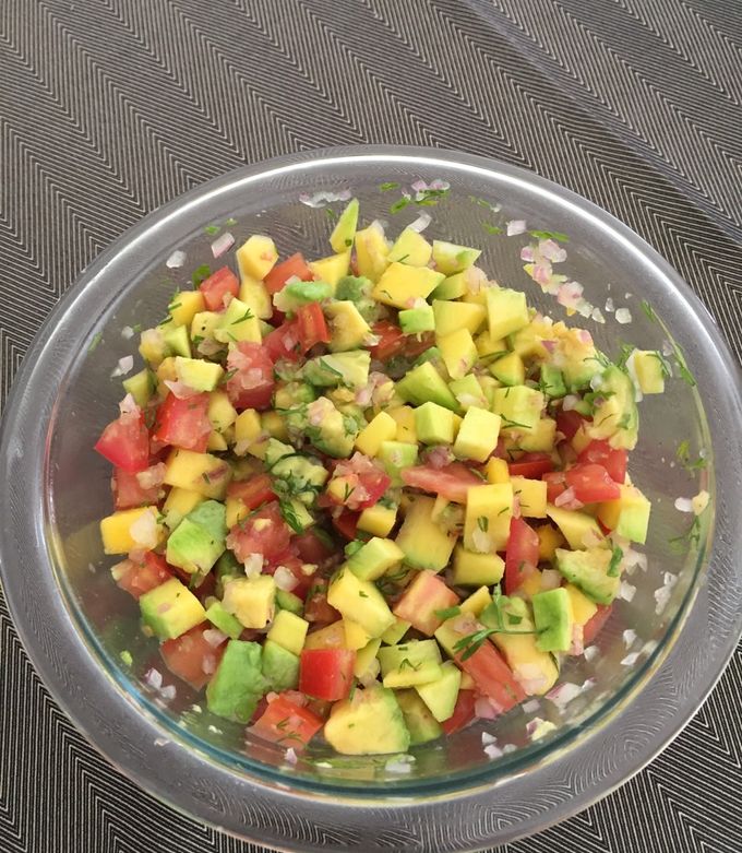 Una foto de Ceviche de Mango