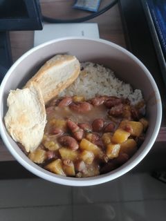 Una foto de Frijoles o porotos con un toque especial