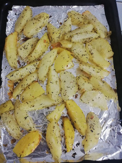 Una foto de Papas doradas