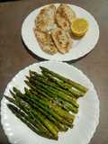 Filetes de pollo a la plancha con trigueros