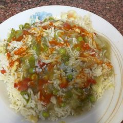 A picture of Green chilli chicken Chinese.
