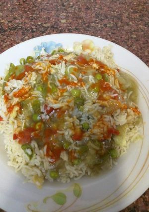 A picture of Green chilli chicken Chinese.