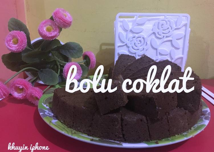 Bolu coklat mudah dan cepat