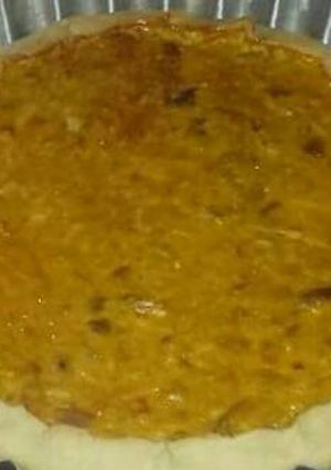 Una foto de Tarta de pollo y choclo