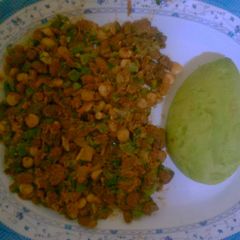 A picture of Dry Githeri.