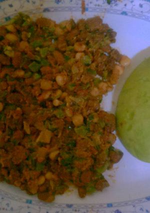 A picture of Dry Githeri.