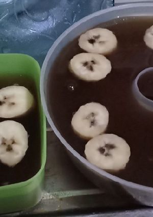 Foto resep Agar coklat pisang