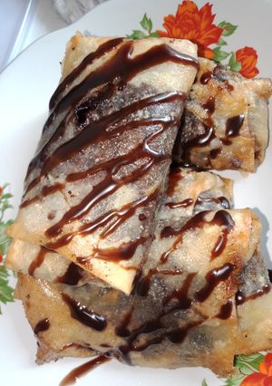 Foto resep Pisang coklat simple