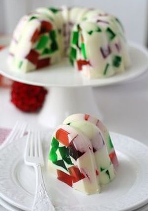 Una foto de Gelatina de Navidad