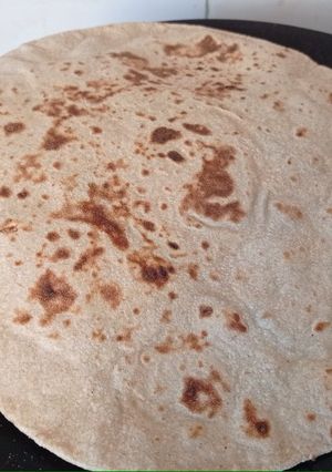 A picture of Soft Chappati.