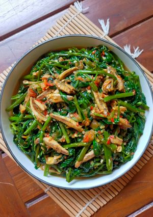 Foto resep Balado Kangkung Teri