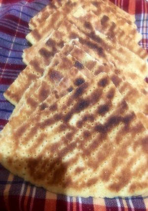 صورة لوصفة لفطير او الكسرة