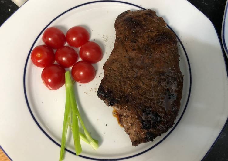 สเต็กเนื้อ ด้วยกระทะ