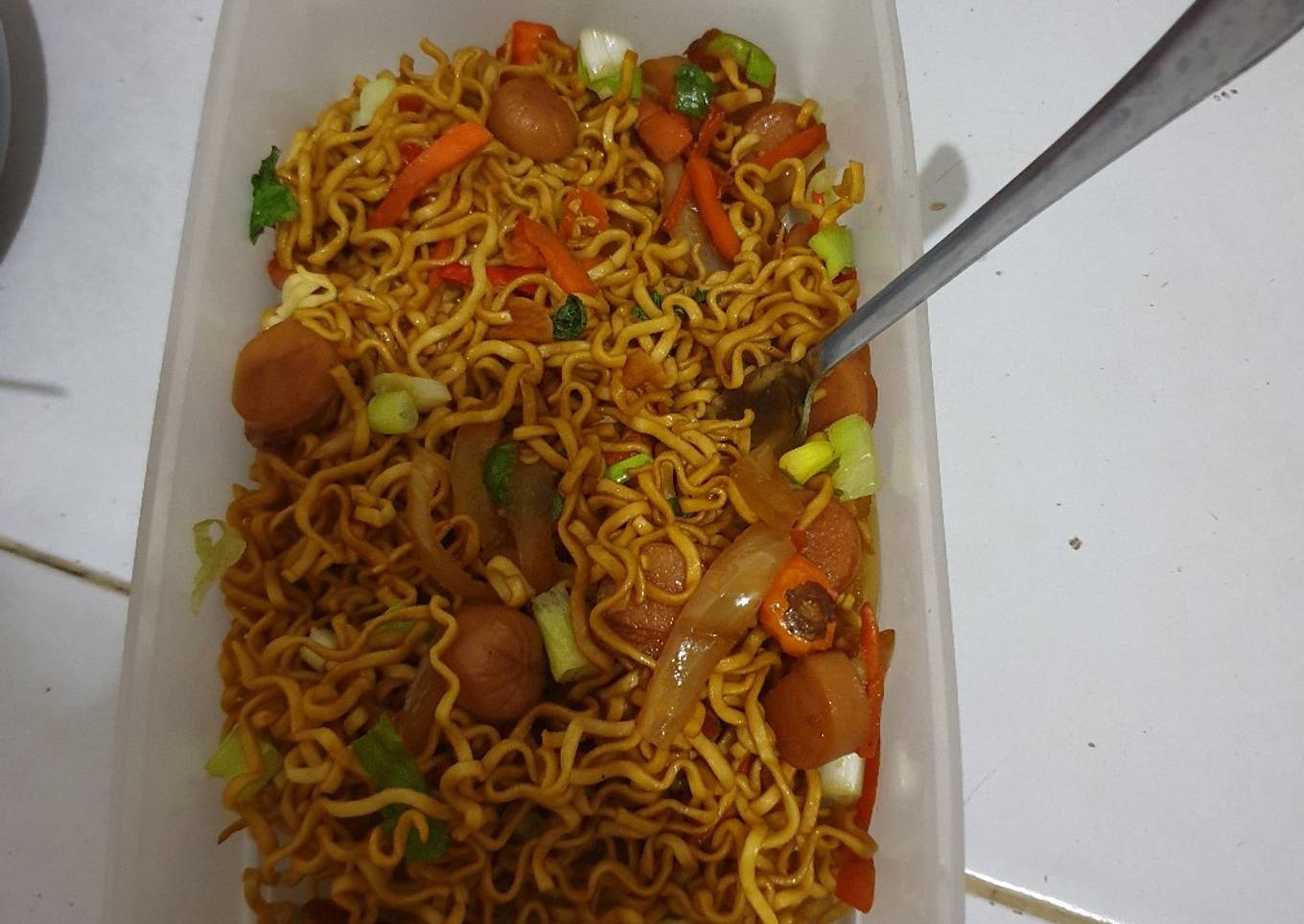 Mie goreng tumis simple