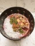 Desayuno saludable: Bowl de frutos rojos con nueces y coco