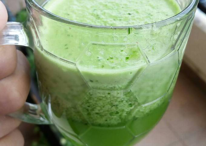 Resep Green smothie kids yang Lezat