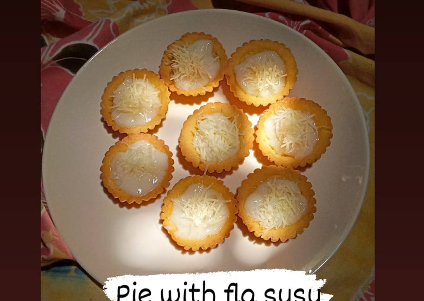 Resep Pie with fla susu keju, Bikin Ngiler