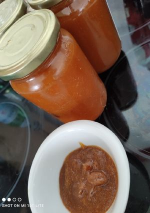 Une photo de Confiture de melon
