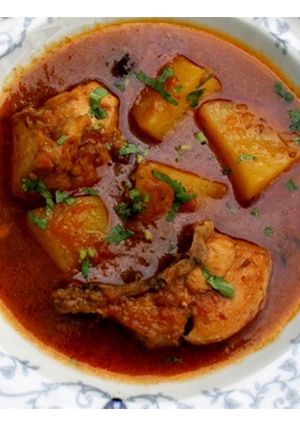 A picture of Kashmiri Chicken Curry.