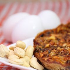 A picture of Erachi Pola / Erachi Cake/ 3 Layered Chicken-Egg Cake.