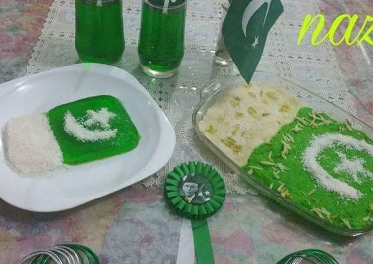 Simple Way to Prepare Homemade 💐 coconut barfi and jelly flag