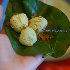 Angoori Paan rasmalai A picture of Angoori Paan rasmalai.