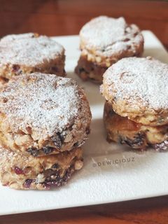 Foto resep Cranberry Chocolate Scones ❤