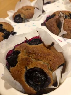 Foto di Muffin ai mirtilli con yogurt