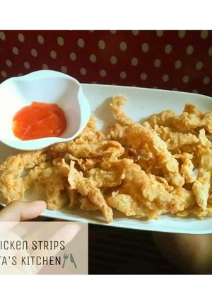 Foto resep Chicken Strips Simple KFC KW