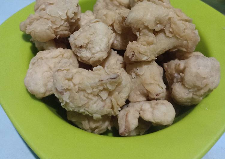 Cara Menyajikan Bunga kol krispy yang Sempurna